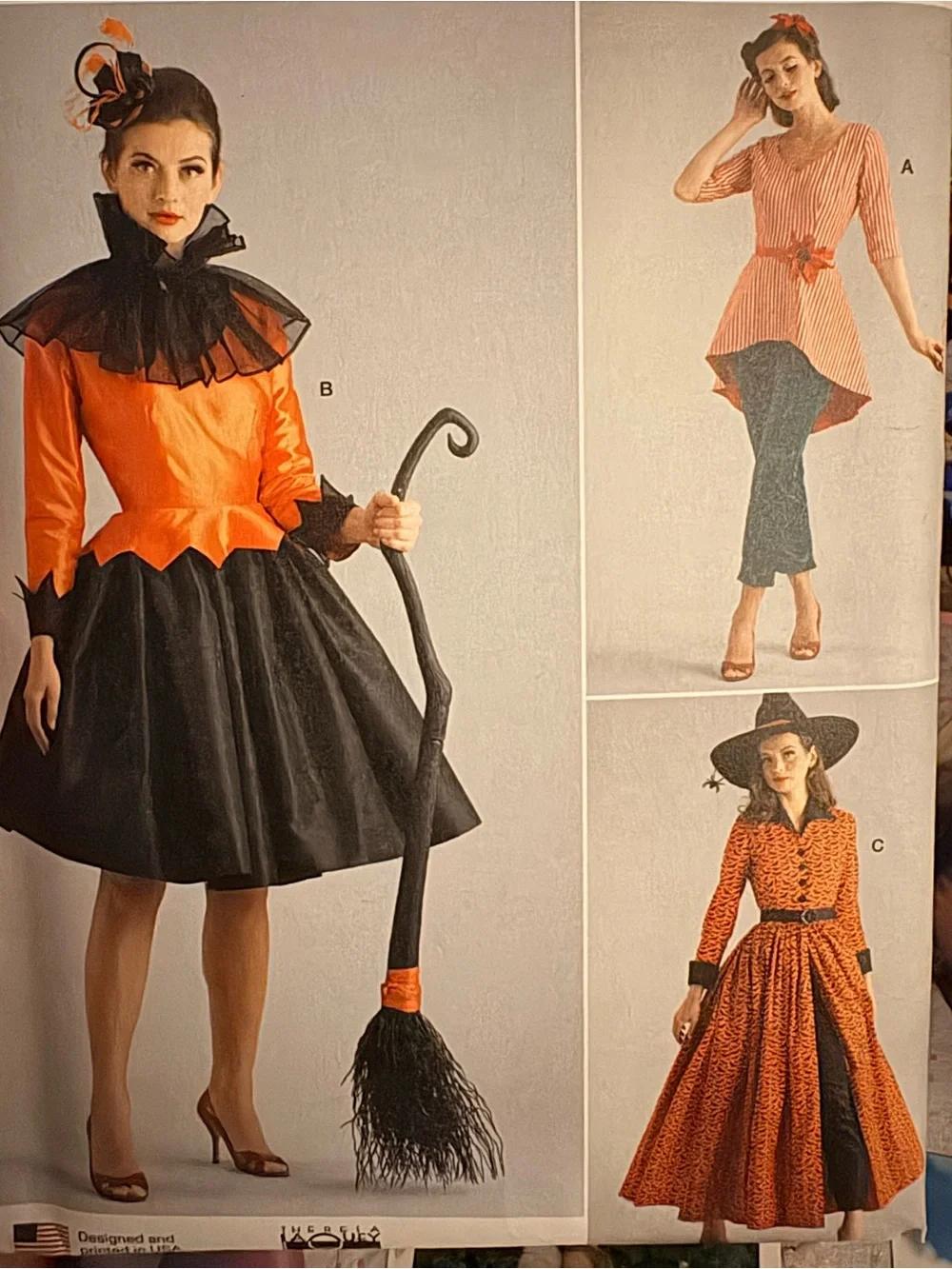BN UNCUT SIMPLICITY 9632 H5 SEWING PATTERNS HALLOWEEN COSTUMES